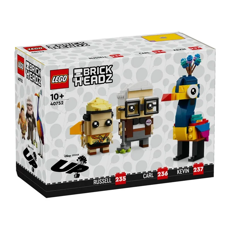 Carl, Russell e Kevin - Lego Disney 40752