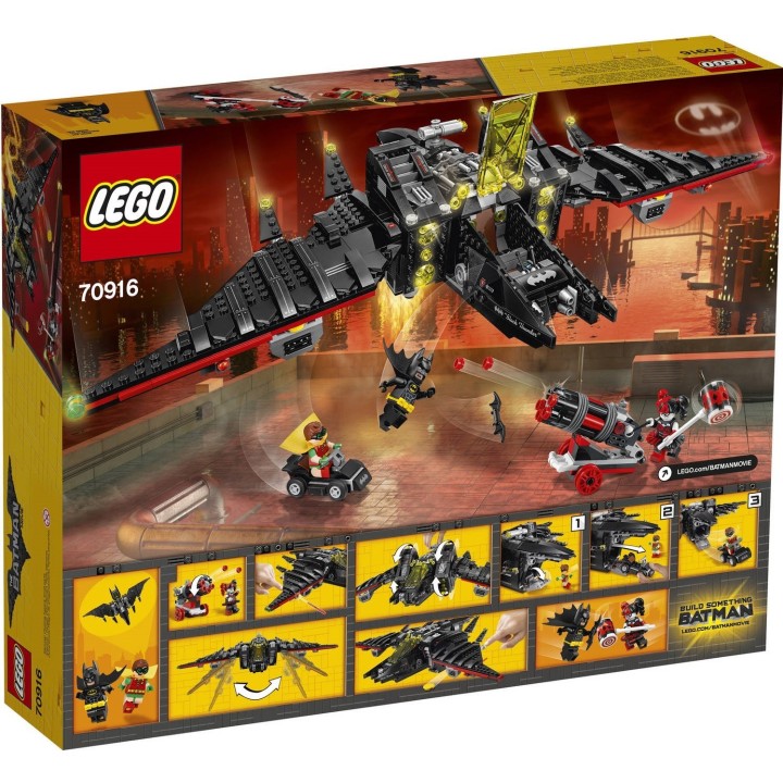 Bat-aereo - Lego Batman Movie 70916