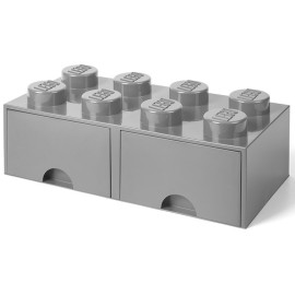 Contenitore Lego brick 8 cassetto - Grigio - Lego 4006b