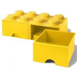 Contenitore Lego brick 8 cassetto - Giallo - Lego 4006d