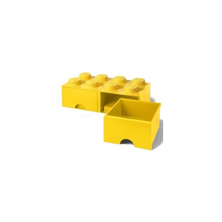 Contenitore Lego brick 8 cassetto - Giallo - Lego 4006d