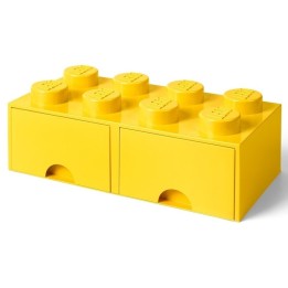 Contenitore Lego brick 8 cassetto - Giallo - Lego 4006d