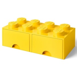 Contenitore Lego brick 8 cassetto - Giallo - Lego 4006d