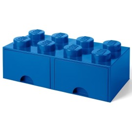 Contenitore Lego brick 8 cassetto - Blu - Lego 4006f