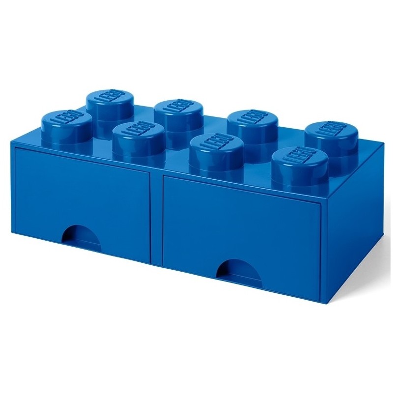 Contenitore Lego brick 8 cassetto - Blu - Lego 4006f