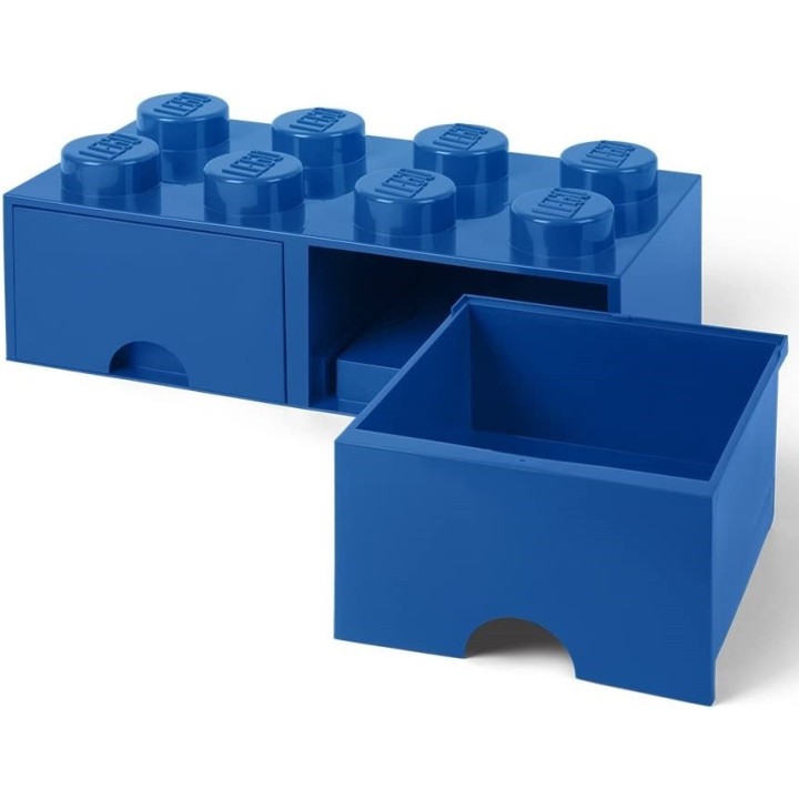 Contenitore Lego brick 8 cassetto - Blu - Lego 4006f