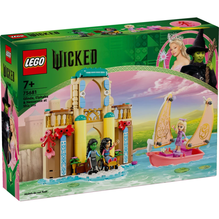 Glinda, Elphaba e Nessarose all’Università di Shiz - Lego Wicked 75681
