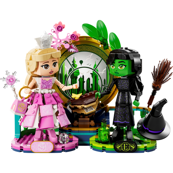 Personaggi di Elphaba e Glinda - Lego Wicked 75682