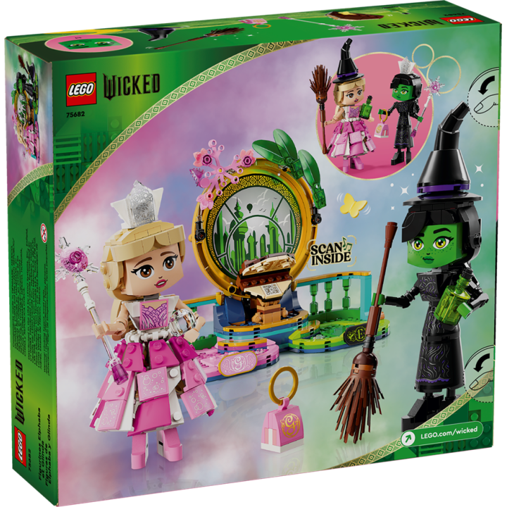 Personaggi di Elphaba e Glinda - Lego Wicked 75682