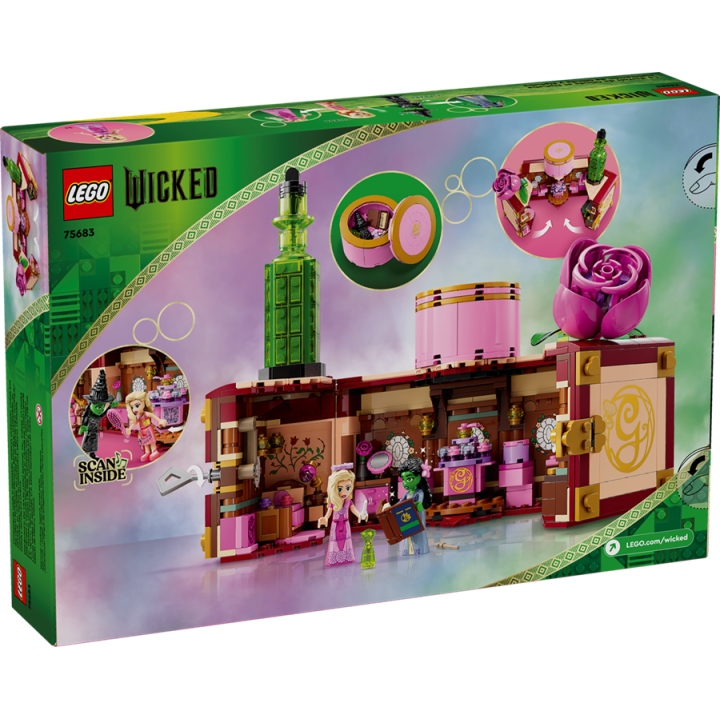 Il dormitorio di Glinda ed Elphaba - Lego Wicked 75683