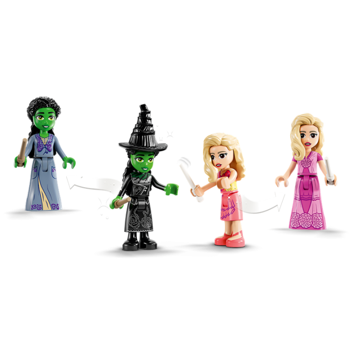 Il dormitorio di Glinda ed Elphaba - Lego Wicked 75683