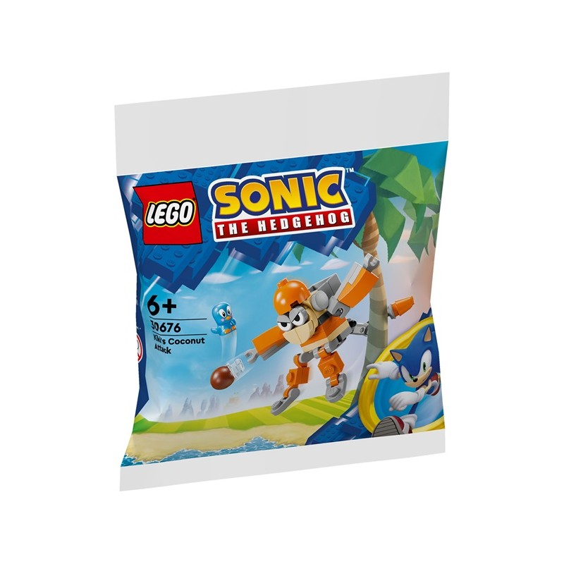 Attacco con le noci di cocco di Kiki - Lego Sonic 30676