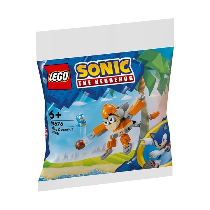 Attacco con le noci di cocco di Kiki - Lego Sonic 30676
