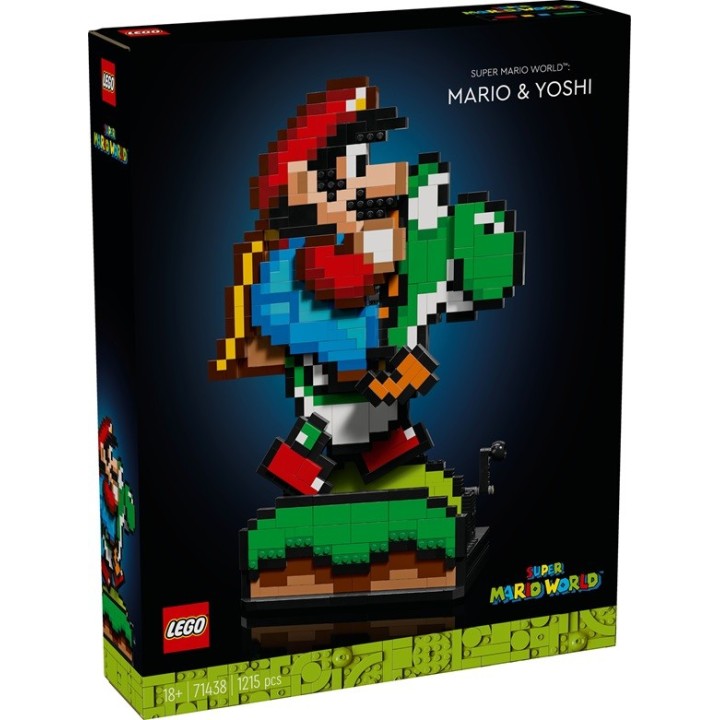 Super Mario World™: Mario e Yoshi - Lego Super Mario 71438
