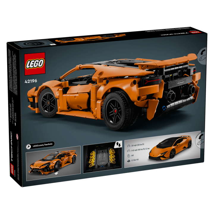 Lamborghini Huracán Tecnica Arancione - Lego Technic 42196