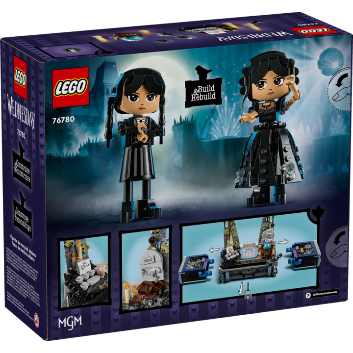 Personaggio di Mercoledì Addams - Lego Wednesday 76780