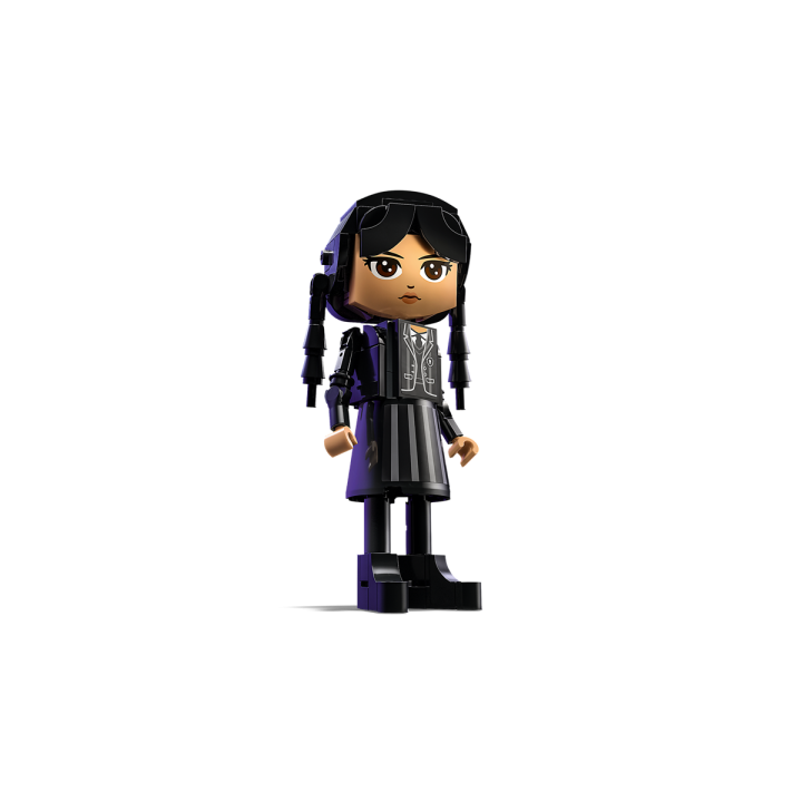 Personaggio di Mercoledì Addams - Lego Wednesday 76780