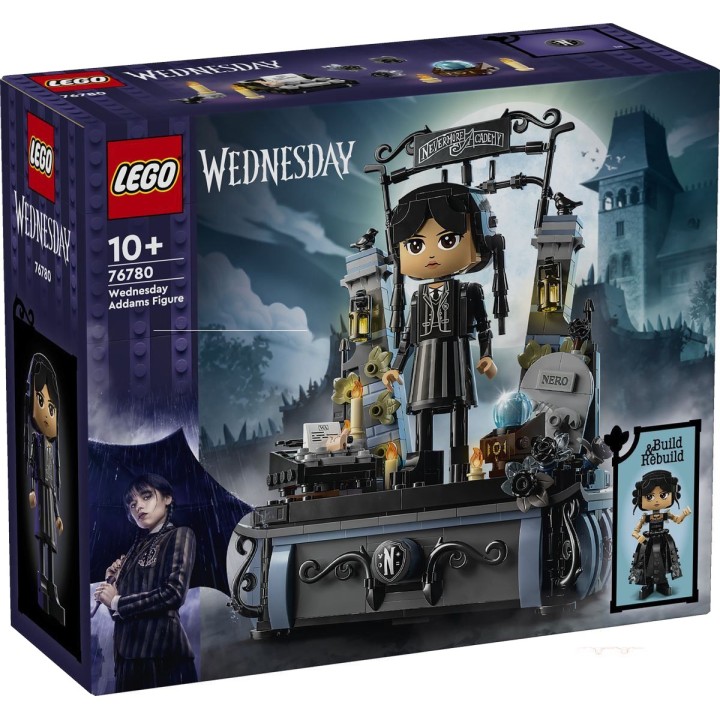 Personaggio di Mercoledì Addams - Lego Wednesday 76780
