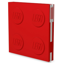 Locking Notebook - Rosso - Lego 52439