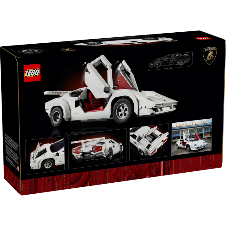 Lamborghini Countach 5000 Quattrovalvole - Lego Icons 10337