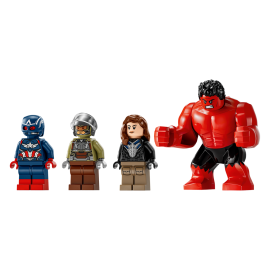 Battaglia Captain America vs. Hulk Rosso - Lego Marvel 76292