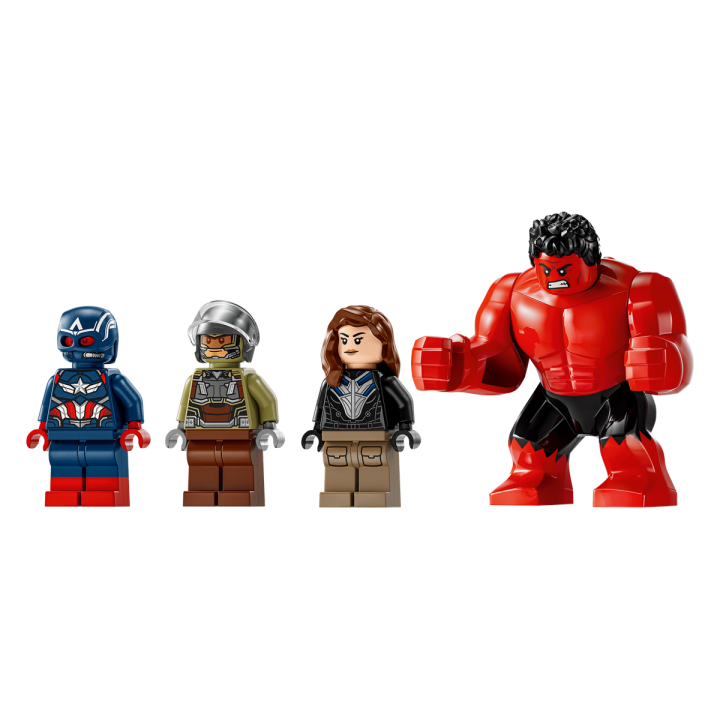 Battaglia Captain America vs. Hulk Rosso - Lego Marvel 76292