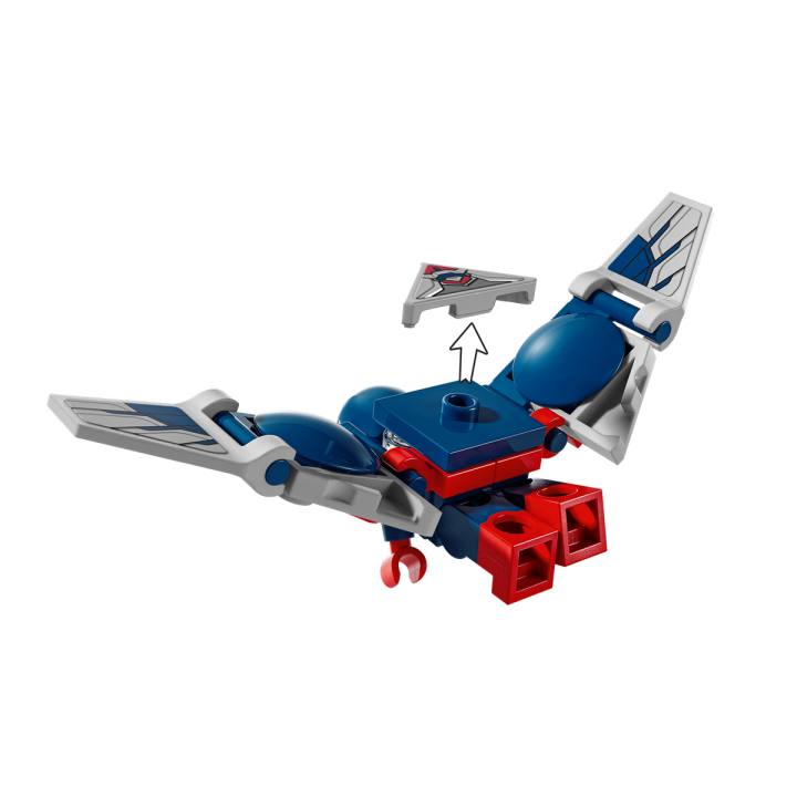Battaglia Captain America vs. Hulk Rosso - Lego Marvel 76292