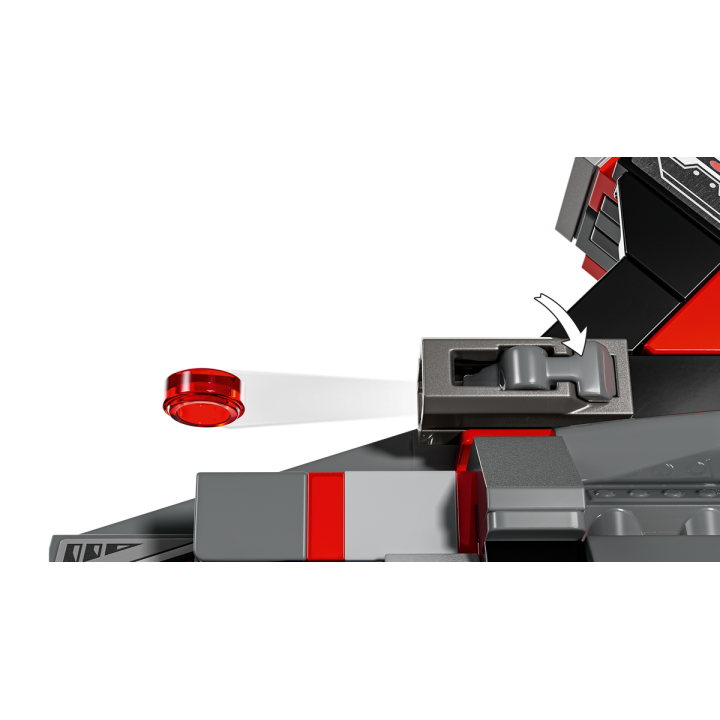 Battaglia Captain America vs. Hulk Rosso - Lego Marvel 76292