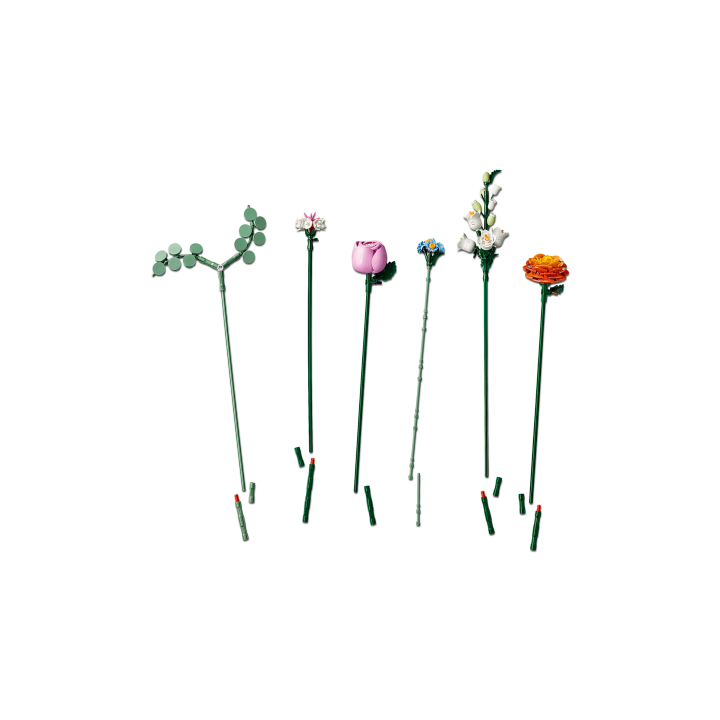 Bouquet di fiori rosa - Lego Botanical 10342