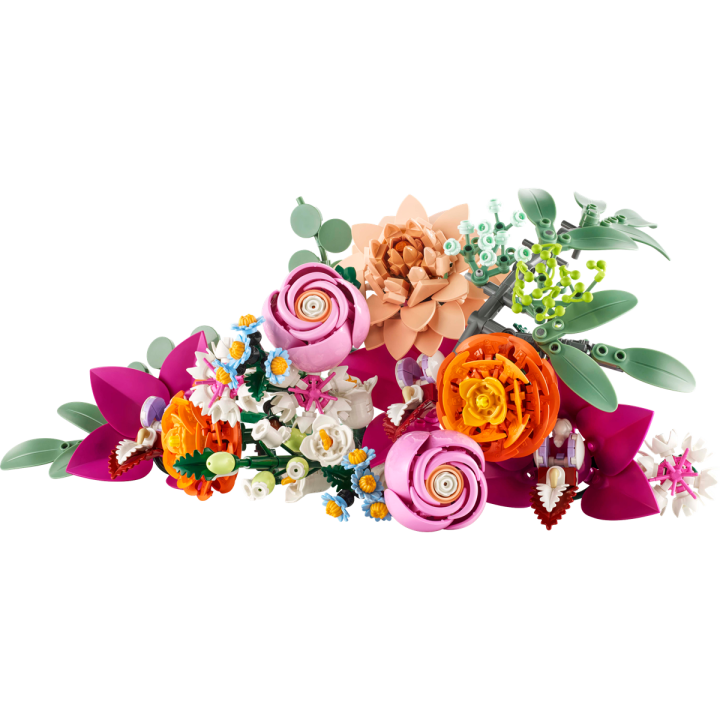 Bouquet di fiori rosa - Lego Botanical 10342