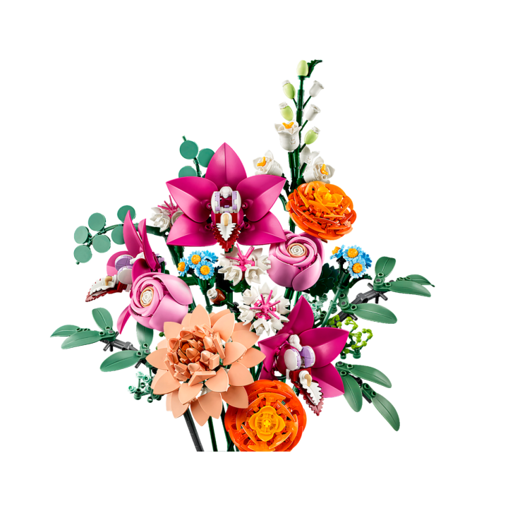 Bouquet di fiori rosa - Lego Botanical 10342