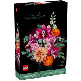 Bouquet di fiori rosa - Lego Botanical 10342