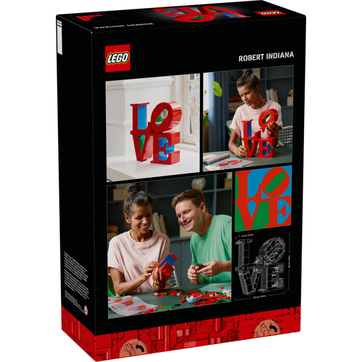 LOVE - Lego Art 31214