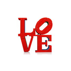 LOVE - Lego Art 31214