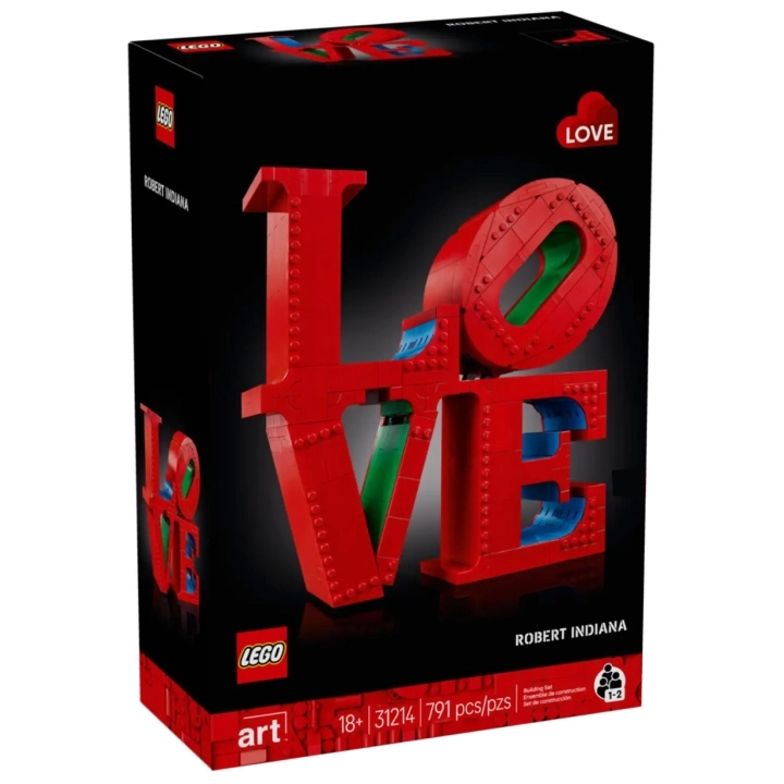 LOVE - Lego Art 31214