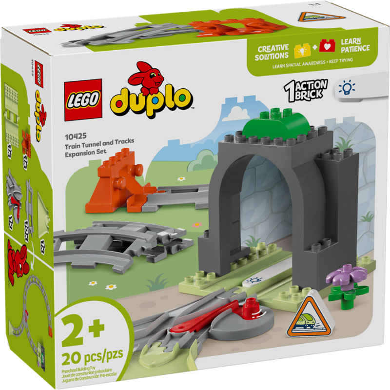 Pack di espansione tunnel e binari ferroviari - Lego Duplo 10425