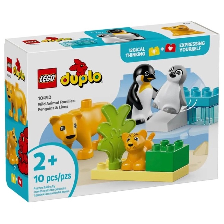 Famiglie di animali: pinguini e leoni - Lego Duplo 10442