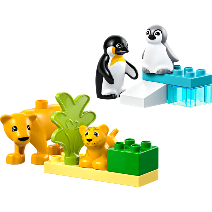 Famiglie di animali: pinguini e leoni - Lego Duplo 10442