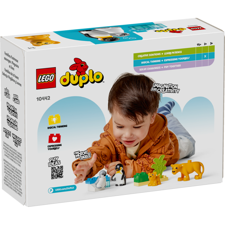 Famiglie di animali: pinguini e leoni - Lego Duplo 10442