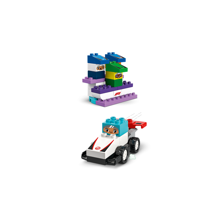 Auto da corsa e piloti Team F1® - Lego Duplo 10445