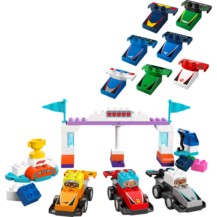 Auto da corsa e piloti Team F1® - Lego Duplo 10445