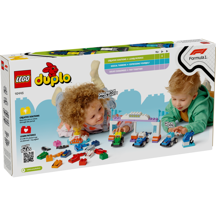 Auto da corsa e piloti Team F1® - Lego Duplo 10445