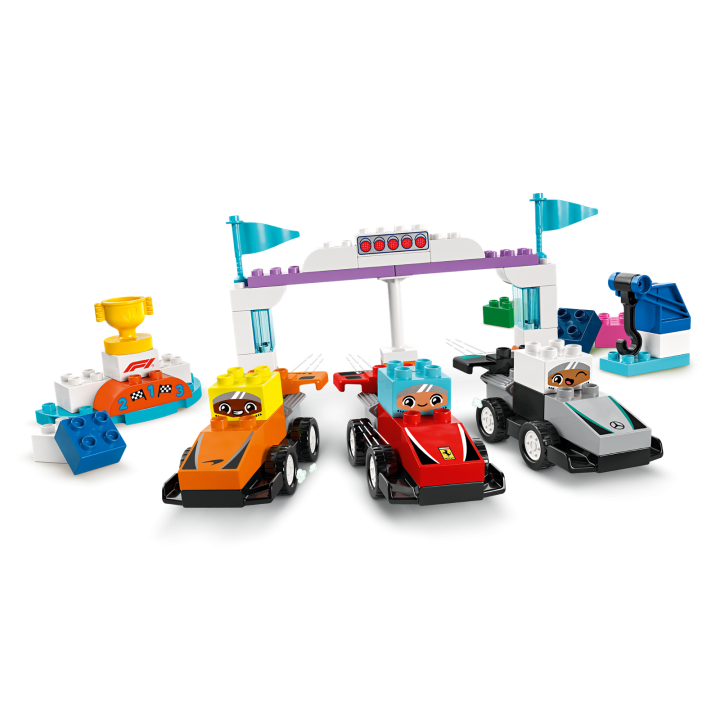 Auto da corsa e piloti Team F1® - Lego Duplo 10445