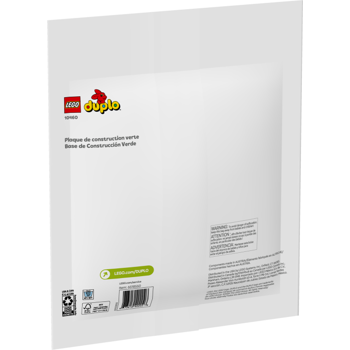 Base verde - Lego Duplo 10460