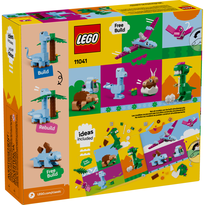 Dinosauri creativi - Lego Classic 11041