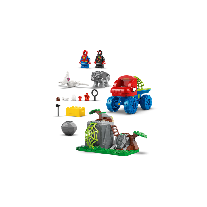Team Spidey: salvataggio su dino-ruspa - Lego Spidey 11199