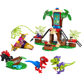 Battaglia con il raptor al quartier generale sull’albero di Spider-man e Gobby - Lego Spidey 11200