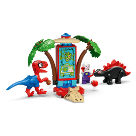Battaglia con il raptor al quartier generale sull’albero di Spider-man e Gobby - Lego Spidey 11200
