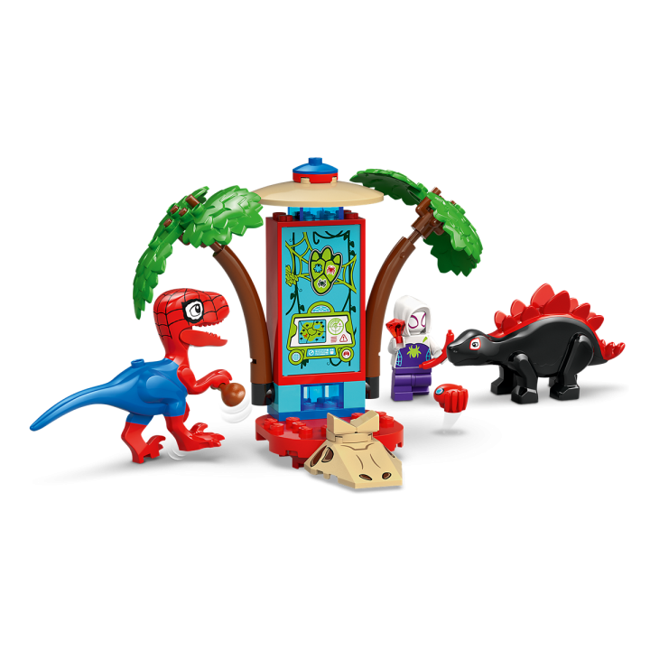 Battaglia con il raptor al quartier generale sull’albero di Spider-man e Gobby - Lego Spidey 11200