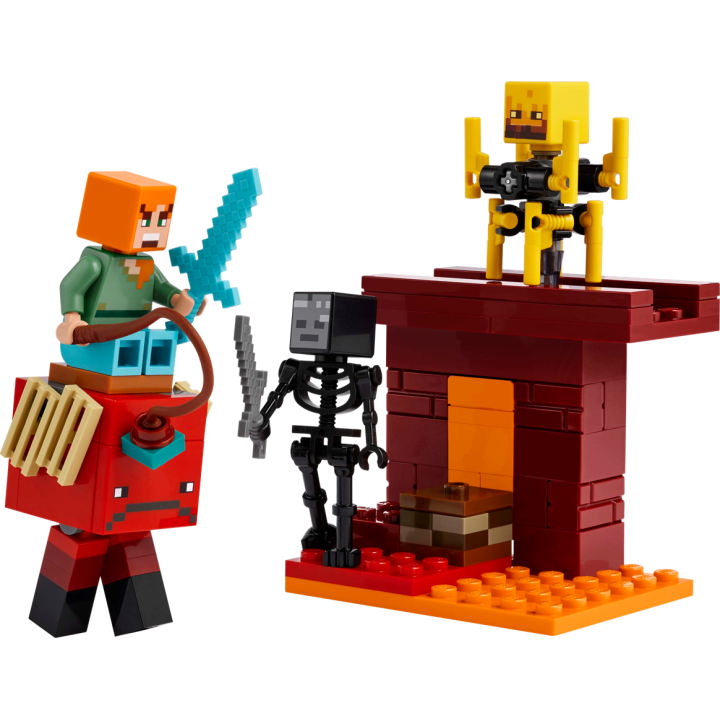 Battaglia sul ponte del Nether - Lego Minecraft 21266